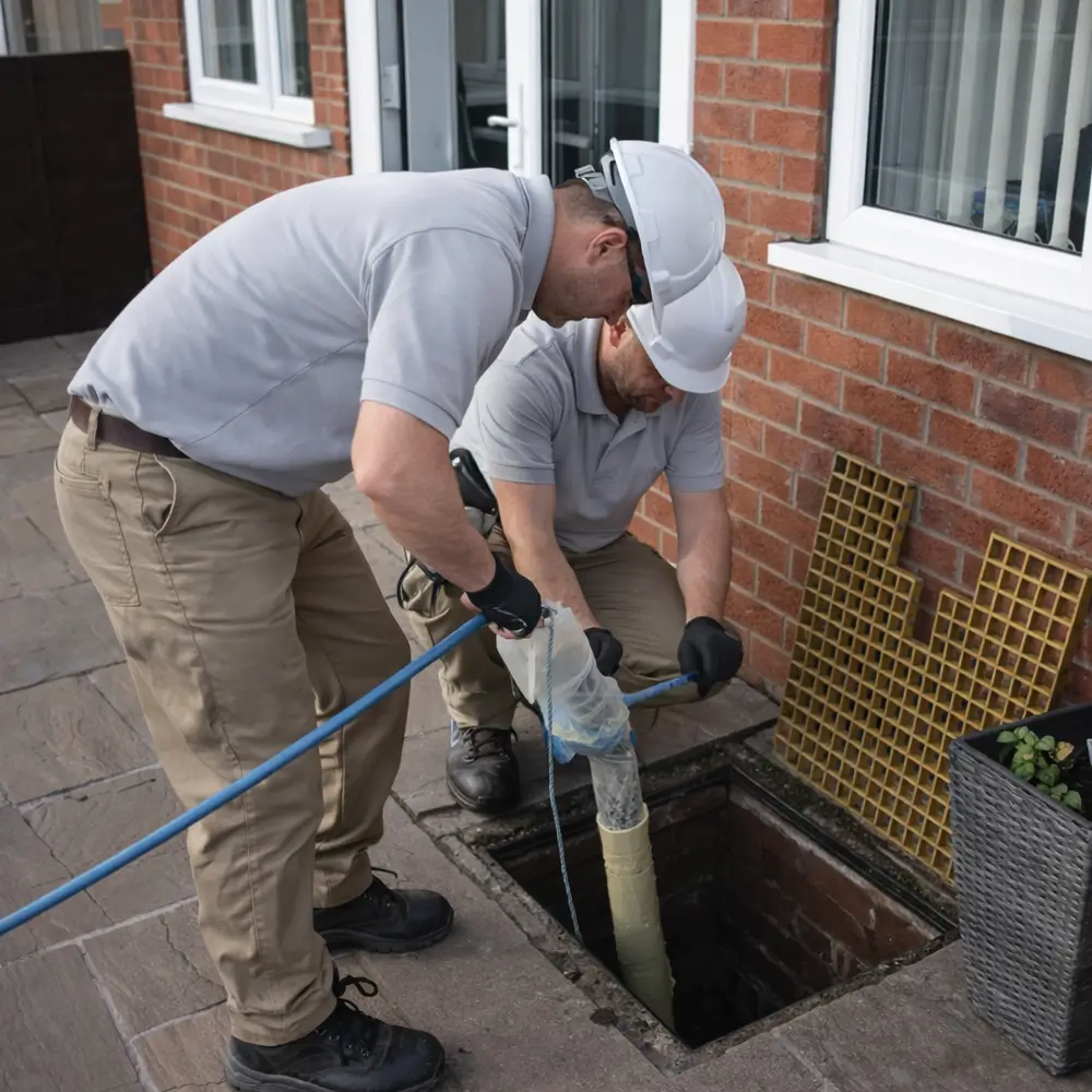Blocked drain repair service in Wokingham